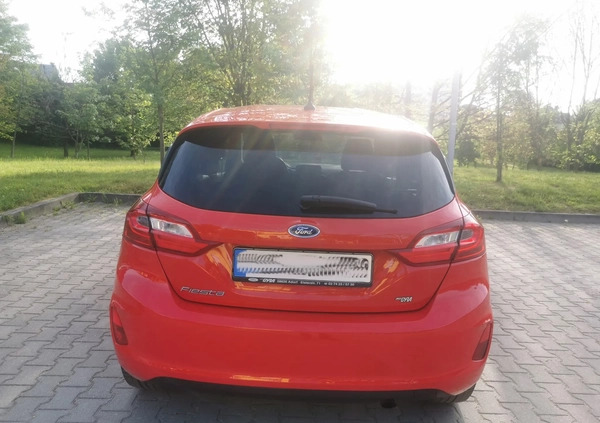 Ford Fiesta cena 38890 przebieg: 120700, rok produkcji 2017 z Złotoryja małe 497